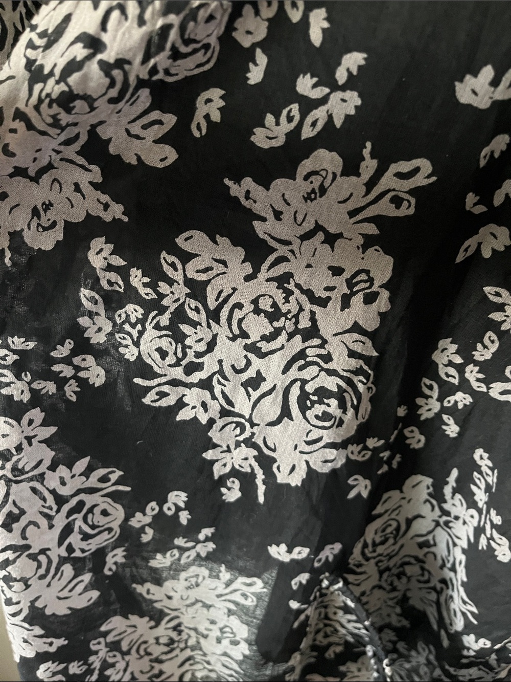 Style & Co. Women’s Black and Gray Floral Scoop-Neck Lined Tunic Size 2X NWT - Picture 6 of 14